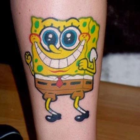 SpongeBob SquarePants tattoo ideas