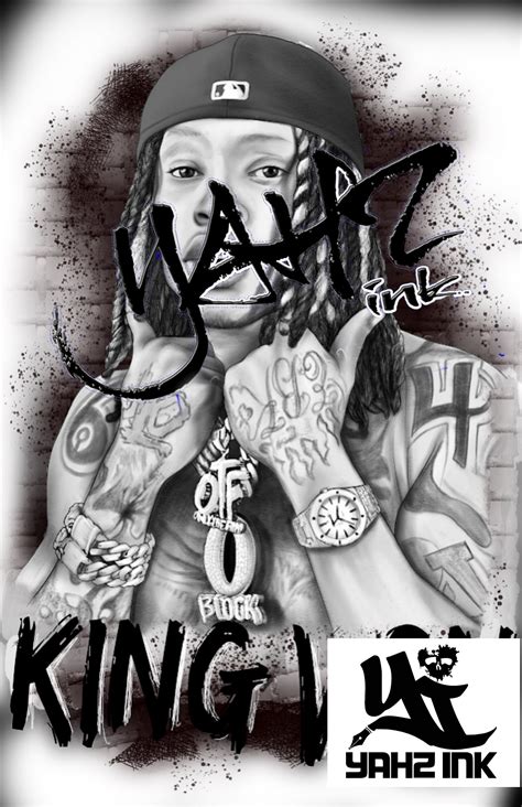 King Von Cartoon Drawing