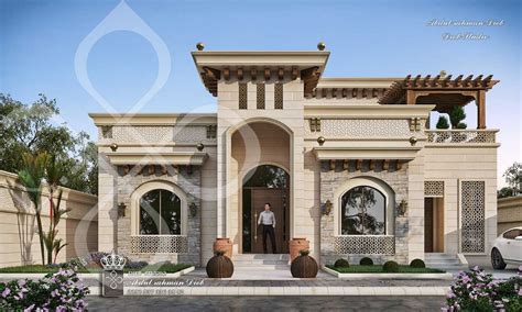 Omani Style Villa - Oman • DIEBSTUDIO | House arch design, Classic ...