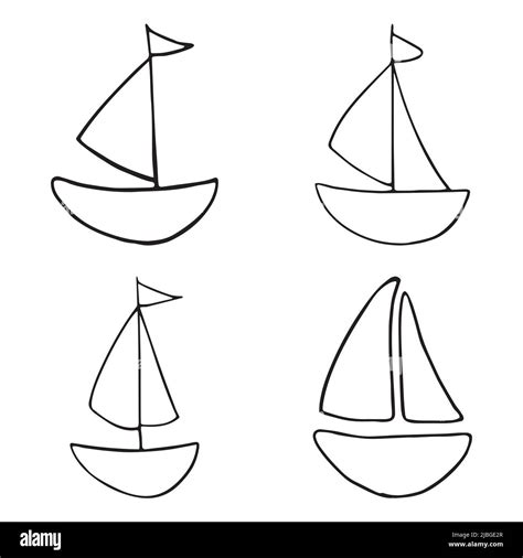 Sailboat Drawings Step By Step