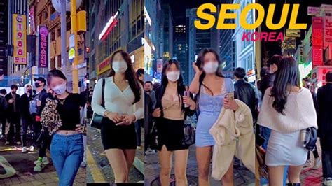 [4K] Saturday Night, Walking in Gangnam streets - Club Fashion ...