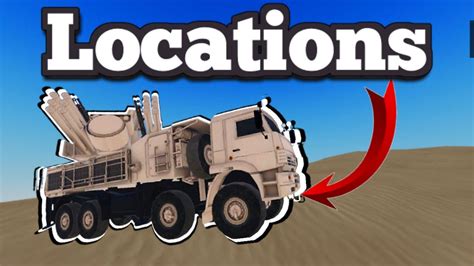 War Tycoon All Anti Air Truck Piece Locations (New map in description ...