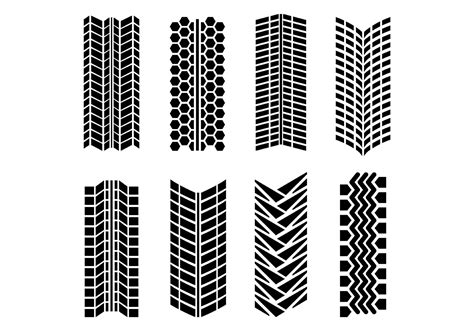 Tire Marks Vector Pack - Download Free Vector Art, Stock Graphics & Images