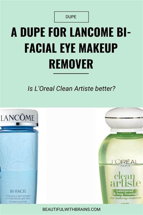 A Cheap Dupe For Lancome Bi-Facil Double-Action Eye Makeup Remover