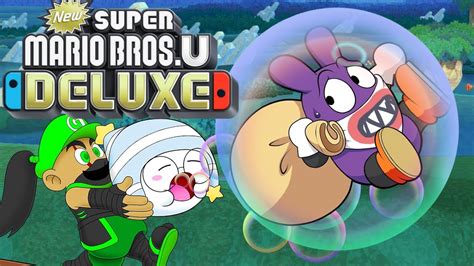 SUPER MARIO BROS. U DELUXE - NABBIT! - PART 2 - YouTube