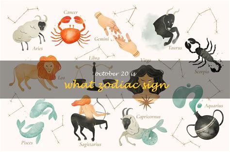 What Does October 20 Mean For Your Zodiac Sign? | ShunSpirit