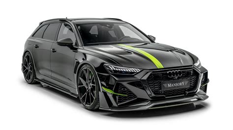 MANSORY Audi RS6 in Black / Green - YouTube