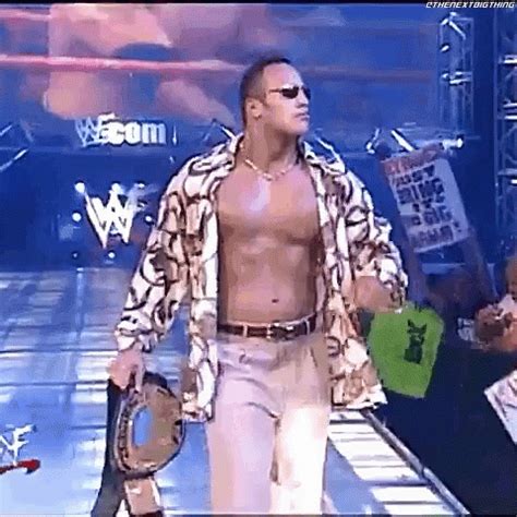 The Rock Entrance GIF - TheRock Entrance WWEChampion - Discover & Share ...