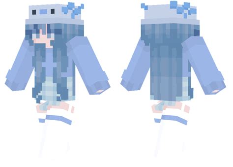 Blue Axolotl | Minecraft Skins