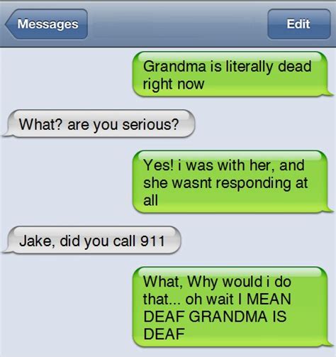 love,Quotes & Fun: Grandma Is Literally Dead.........