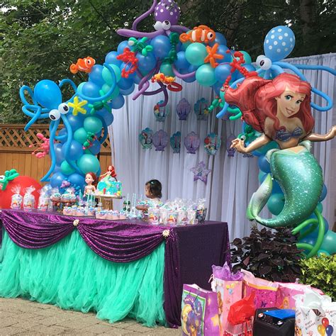 Little Mermaid Birthday Party Decorations