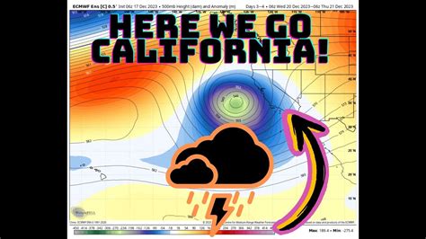 California Weather: Storms Incoming! (Already here) - YouTube