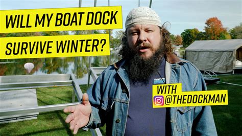 Leave Your Boat Dock In All Winter With These Tips From The Dockman ...