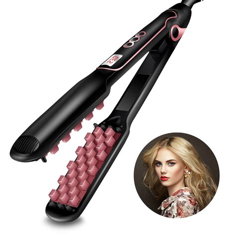 Hair Straightener Professional Hair Crimper Volume Mini Wave Curler ...