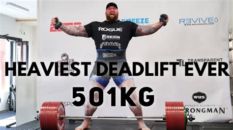 WORLD RECORD DEADLIFT 501KG! Behind the scenes! Subscribe for extra ...