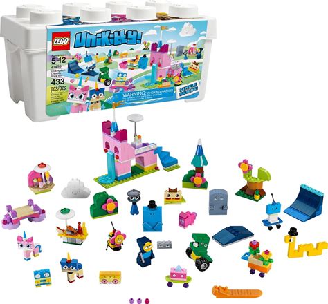 LEGO Unikitty! 41455 Unikingdom Creative Brick Box Building Kit: Amazon ...