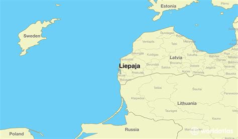 Where is Liepaja, Latvia? / Liepaja, Liepaja Map - WorldAtlas.com