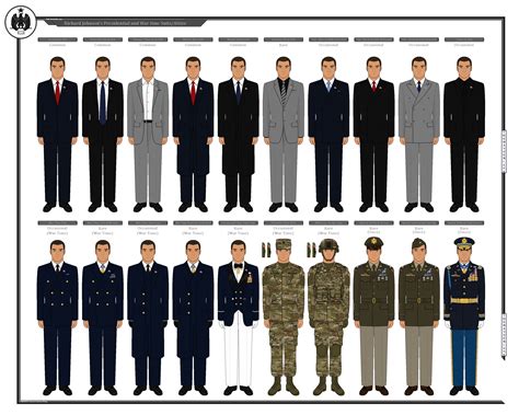 Richard Johnson's presidential outfits by TheRanger1302 on DeviantArt