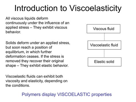 Viscoelasticity and rubber elasticity