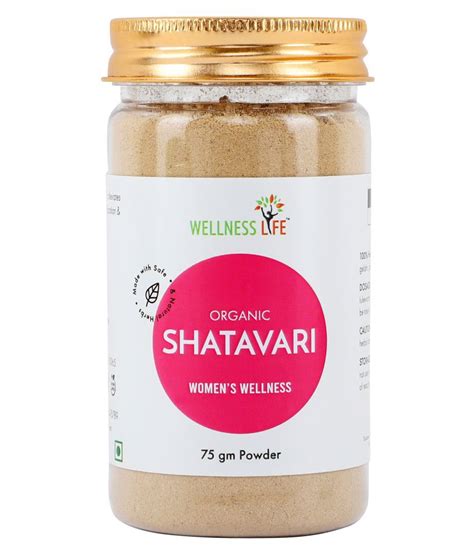 WELLNESS LIFE Organic Shatavari Powder Women's Wellness Powder 150 gm ...