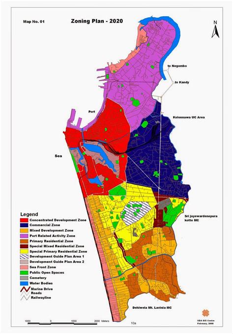 Colombo City Development Plan History