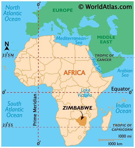 Zimbabwe Maps & Facts - World Atlas