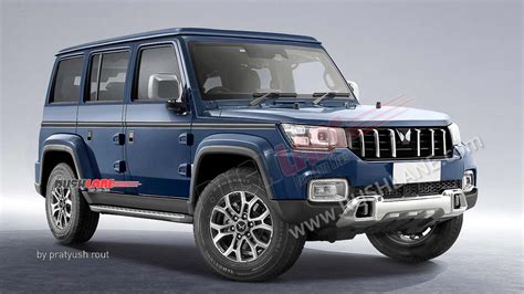 2023 Mahindra Bolero N Based On Scorpio - New Gen Render