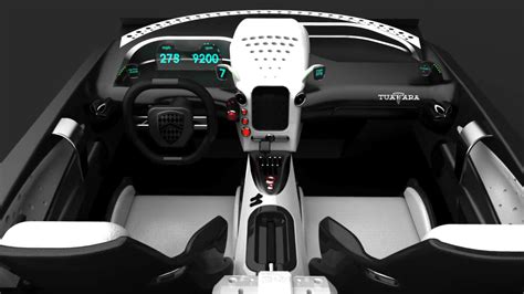 SSC Tuatara: Interior Preview for Concept Car - Luxury and Fast Cars