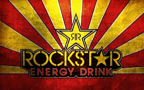 Rockstar Energy Drink Yellow Red HD Wallpaper For Your PC Desktop ...