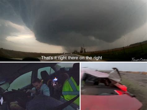 Video: Storm Chasers Thankful To Be Alive After Getting Trapped Inside ...