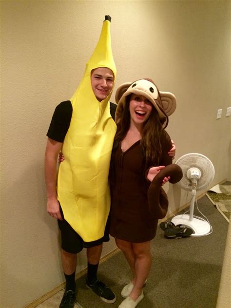 Monkey and a Banana for a couples Halloween costume! | Cute couple ...