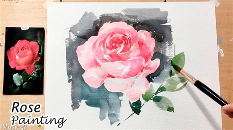 Flower Painting Tutorial For Beginners | Best Flower Site