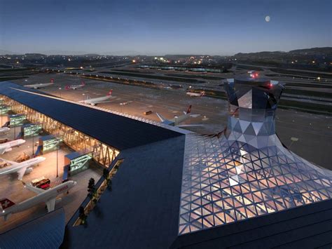 Zurich Airport Dock A Redevelopment, Switzerland