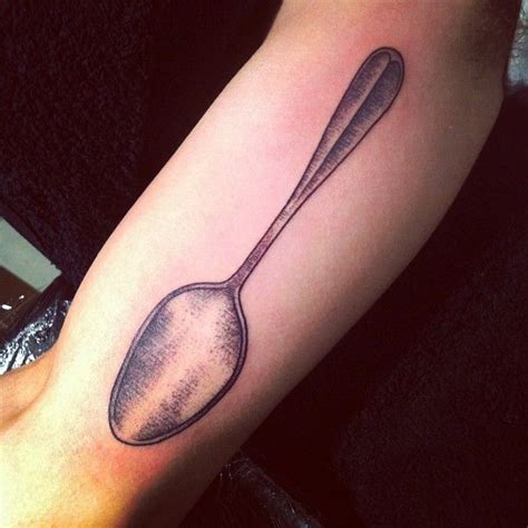 spoon tattoo | Dream tattoos, Tattoos, Piercing tattoo