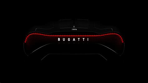 3840x2160 Bugatti La Voiture Noire 2019 Rear Lights 4K ,HD 4k ...