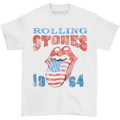 Rolling Stones - Rolling Stones Men's 1994 Stones T-shirt White ...