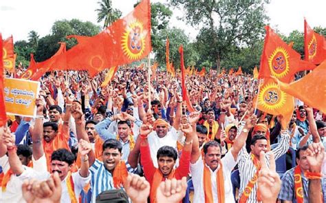 Two Bajrang Dal activists booked for planting saffron flags on shops in ...