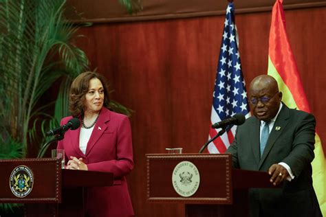 VP Harris, in Ghana, addresses human rights amid anti-LGBTQ efforts in ...