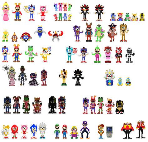 FNaS Sprites [Part 2] by SarahDeFroggo225 on DeviantArt