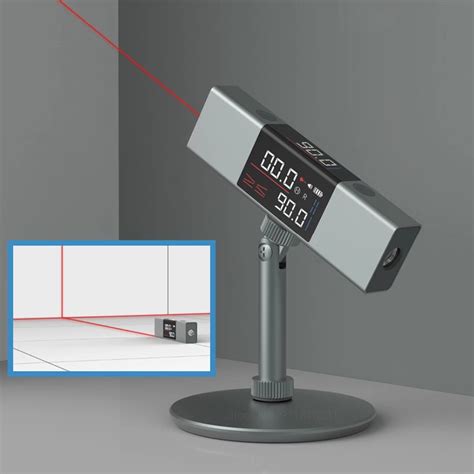 LI1 Laser Protractor Digital Inclinometer Angle Measure 2 in 1 Laser ...