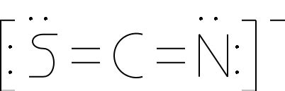 Thiocyanate Lewis Structure