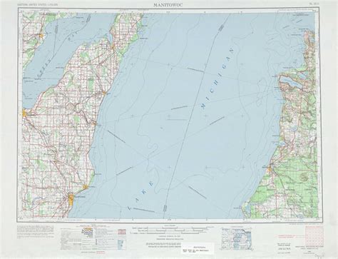 Manitowoc River Map