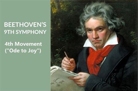 Beethoven's 9th Symphony 4th Movement (Ode to Joy) with Lyrics