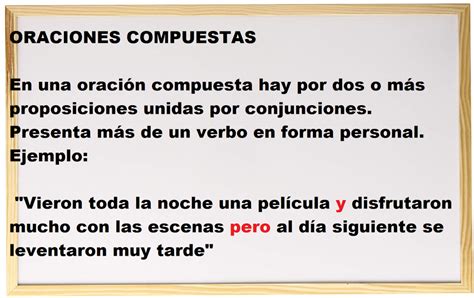 Oraciones Simples y Oraciones Compuestas (150 ejemplos) - Educaimágenes