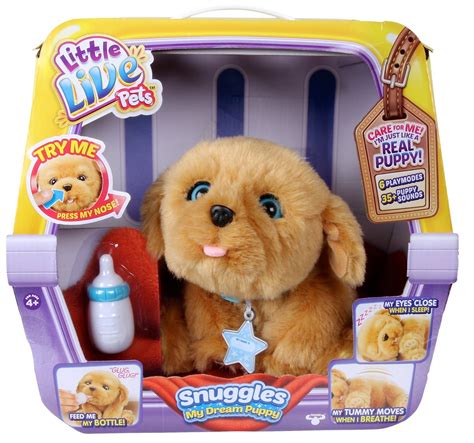 Hot Christmas List Toy! Little Live Pets Snuggles My Dream Puppy ...