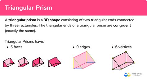 Triangular Prism - GCSE Maths - Steps, Examples & Worksheet