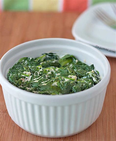 Steakhouse Style Creamed Spinach - Its Yummi