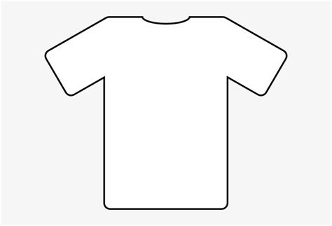 21 T Shirt Outline Clip Art Free Cliparts That You - White Shirt Black ...