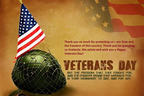 [Thank You Message To Veterans] Happy Veterans Day Quotes & Sayings ...