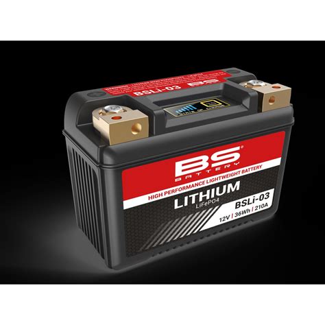 BS BATTERY LITHIUM BSLI06 – MCDyno